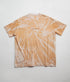 Camiseta Agroecológica Rupestre Tie-dye Açafrão - Fit Oversized